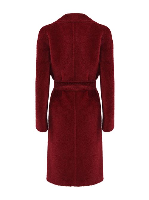 Cappotto Galante in alpaca e lana rosso MAX MARA STUDIO | 2426016172600028